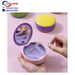 Cute Daily Pill Dispenser Box For Elderly Plastic Dental Box False Teeth Box