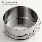 Stainless Steel Material Outdoor Cookware Set For Camping