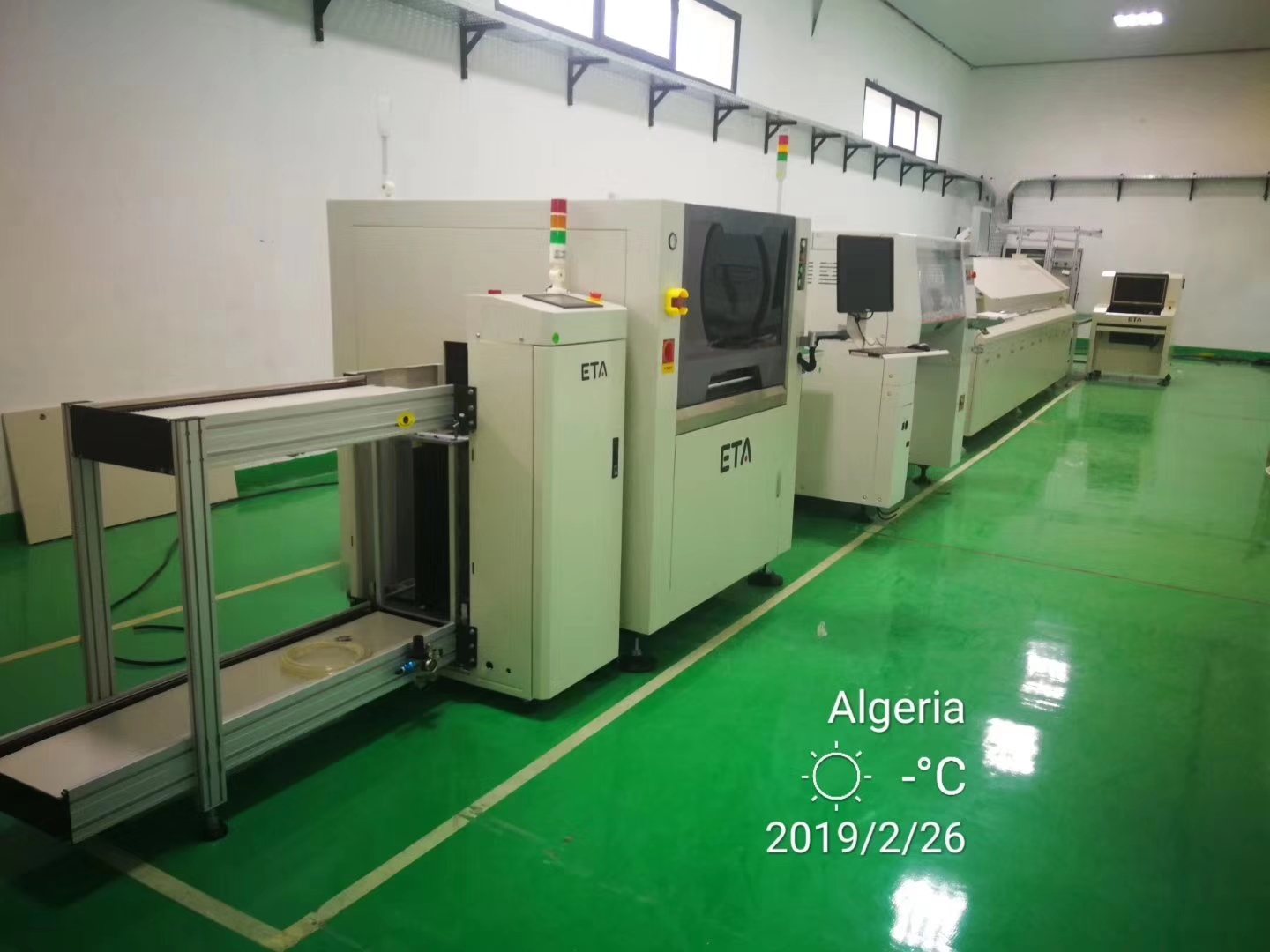 Semi-Auto SMT Production Line Machines with CE