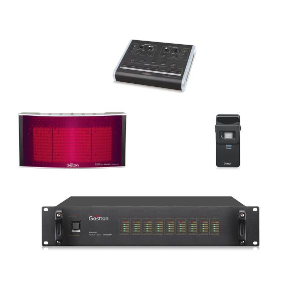 Cheap GESTTON Wireless Interpretation System 50mV-5V 24 Working Hours for sale