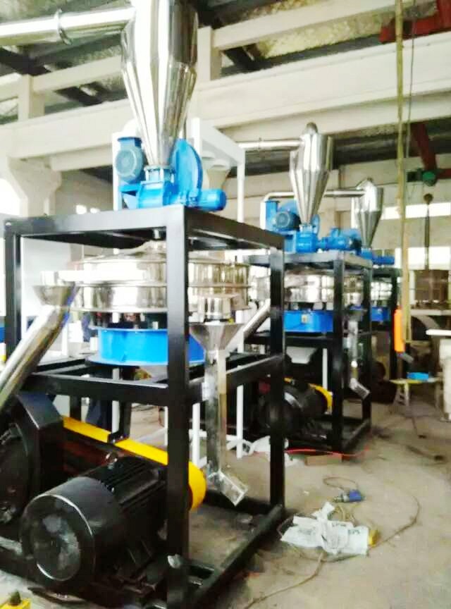 50HZ Cable PVC Extruder Machine , High Speed PVC Milling Machine 3900rpm