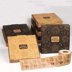 Quality Biodegradable Corrugated Pizza Packaging Box 3 6 8 10 12 14 16 18 20 Inch wholesale