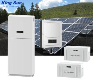 Quality CEC 240V 100KW On Grid Off Grid Hybrid Solar System wholesale