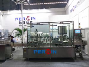 Quality 30BPM 10ml Vial Rotary Filling Capping Machine With Peristaltic Pump wholesale