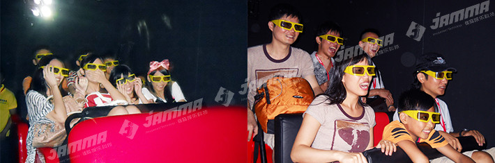 Indoor 7D Cinema Simulator Theater Equipment Special Effects Motion Chairs