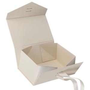 Quality Hot Stamping Logo Magnetic Folding Box , Gift Packaging Magnetic Box Customizable wholesale