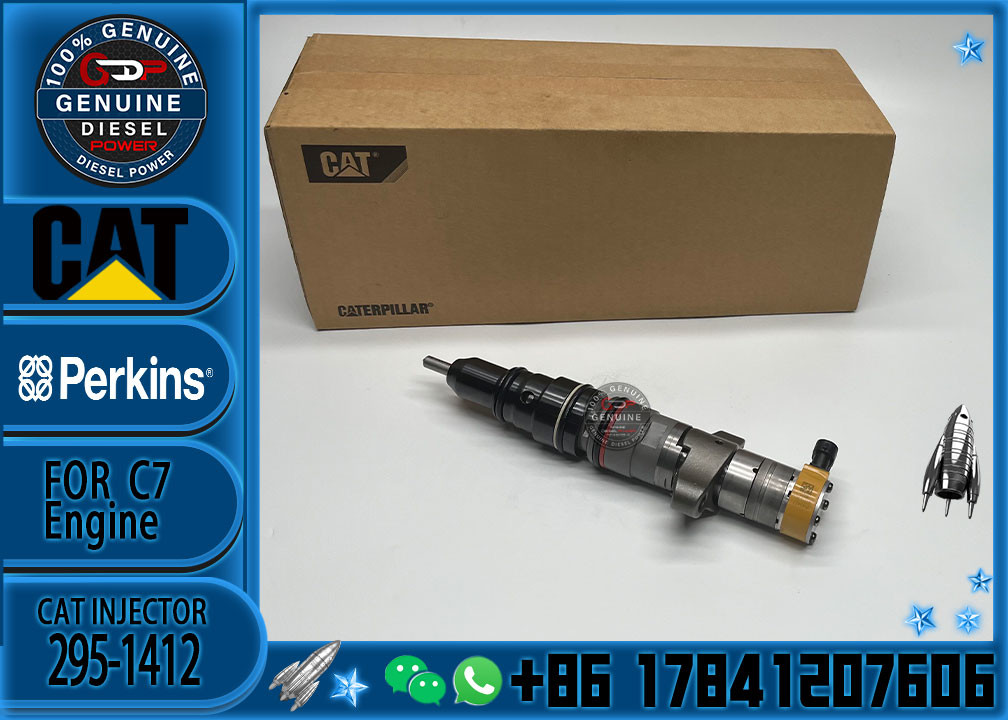 Diesel Engine Parts Common Rail Fuel Injector 295-1412 for CAT C7 Diesel Engine CNDIP Factory price