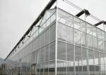 Large Glass Greenhouse For Farm Aquaculture Livestock Breeding Ecological