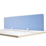 Pet Acoustic Colored Office Desk Divider Screens Eco Friendly
