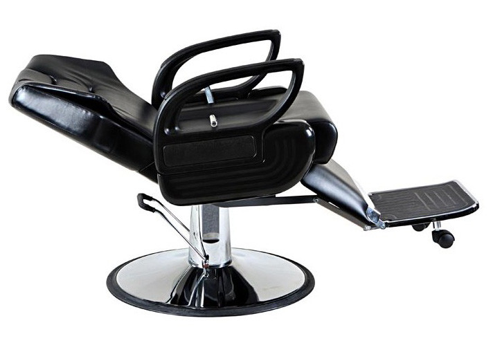 Custom All Purpose Salon Barber Chair 38" Height For Man , Pu Leather Materials