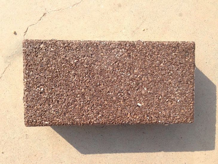 Brown Water Porous / Permeable Brick / Block Gravel Paving Driveway