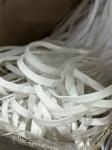 N95 Face Mask Elastic Ear Bands 5mm 6mm 6.5mm 7mm White Polyester Spandex