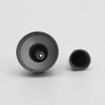 Plastic Gray Spiral Pointed 32mm Flip Top Lid With Twist Lock