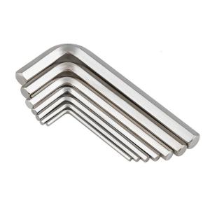 Quality 9pc Metric Mini CR-V Ball Ended Allen Key Set Stainless Steel wholesale