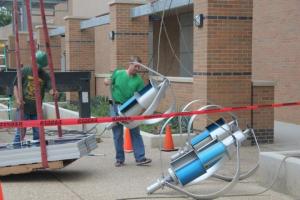 Quality Red Blue Sliver Solar Wind Hybrid Power System 300W 24V Wind Turbine For Home wholesale