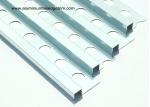 10mm Square Box Aluminium Tile Edge Trim Polished And Anodized