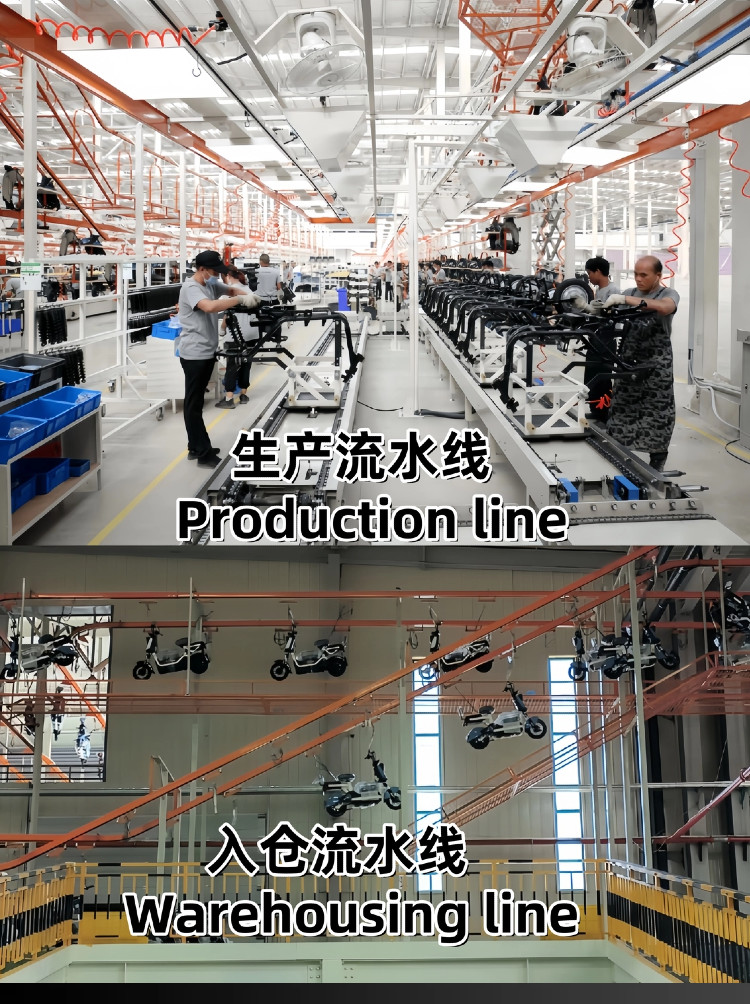 Hot sales in Central Asia! Tieniu electric motorcycle, with its distinctive appearance, powerful performance and long battery life, is the favorite of
