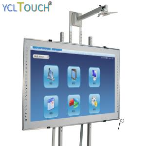 Quality 96 Inch Large Interactive Electronic Whiteboard 10000Lux finger touch wholesale