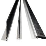 Nylon Bristle Aluminium Holder Door Bottom Seal Brush Strip