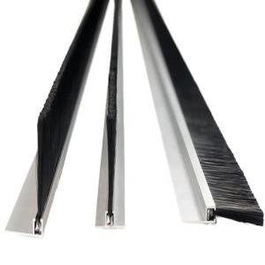 Quality Flexible Strip Brush With Metal Channel Holder wholesale