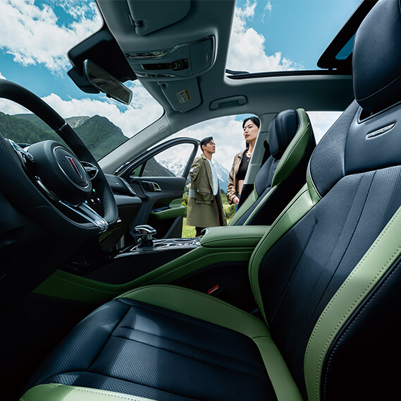 Hybrid Fuel New Model Hongqi HS3 SUV 5 Door 5 Seater 220 Km/h 8-Speed Fuel Cell Cars