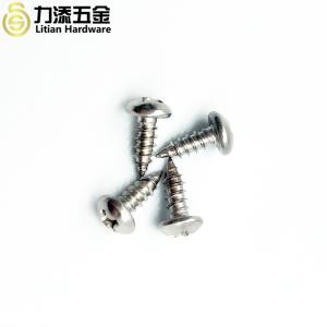Quality Cross recessed large flat head tapping screws umbrella head tip tail screws wholesale