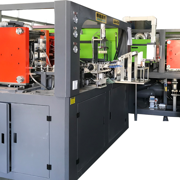 LGD-2-750 Molding Automatic Blowing Machine For Plastic Bottles With In Food Beverage