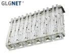 Press Fit Six Ports SFP Cage Assembly Copper Alloy 0.25 Mm Thickness