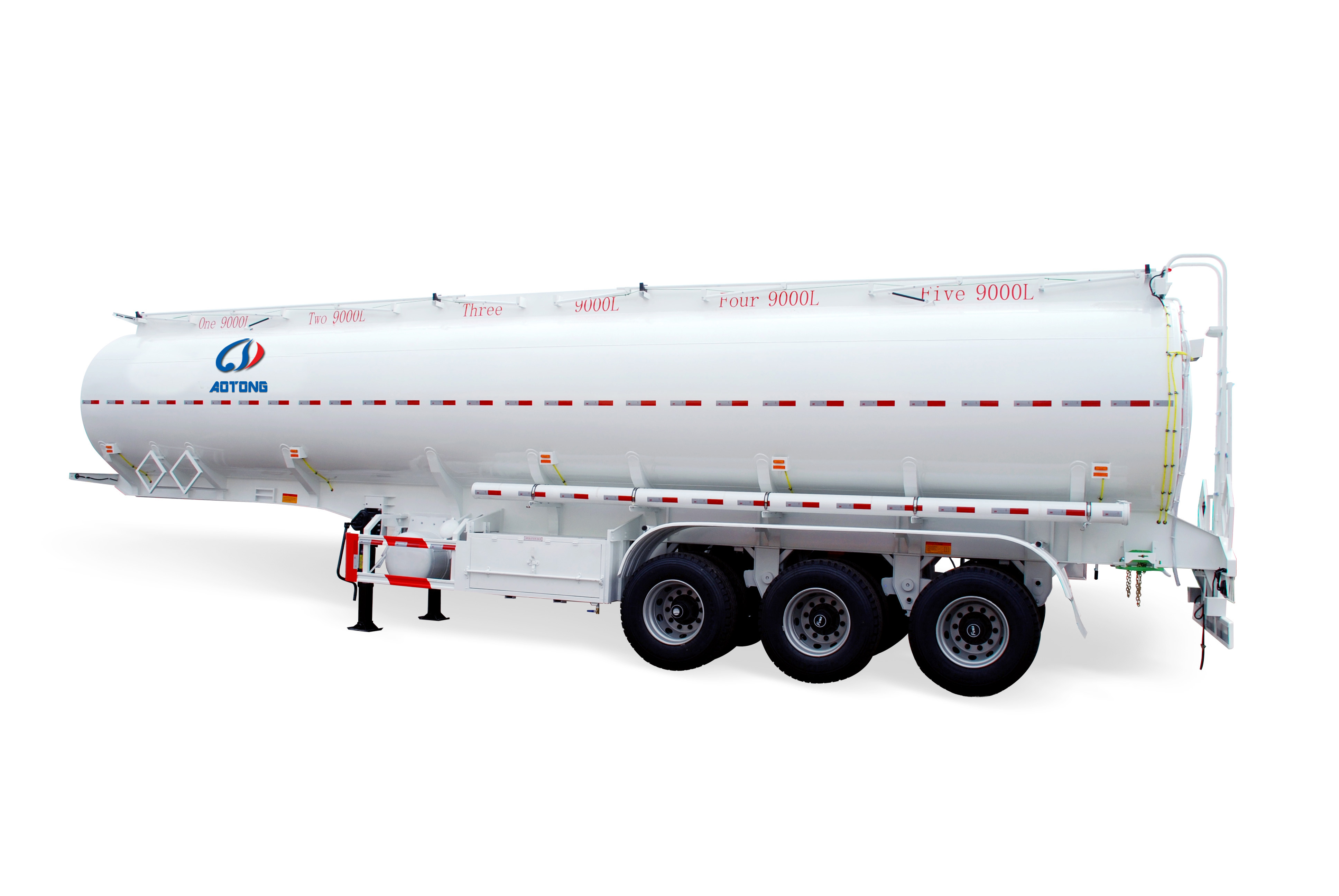 30-50t Max Payload 3 Axles Dry Bulk Cement Tank Truck Trailer for Mobile Road Tanker