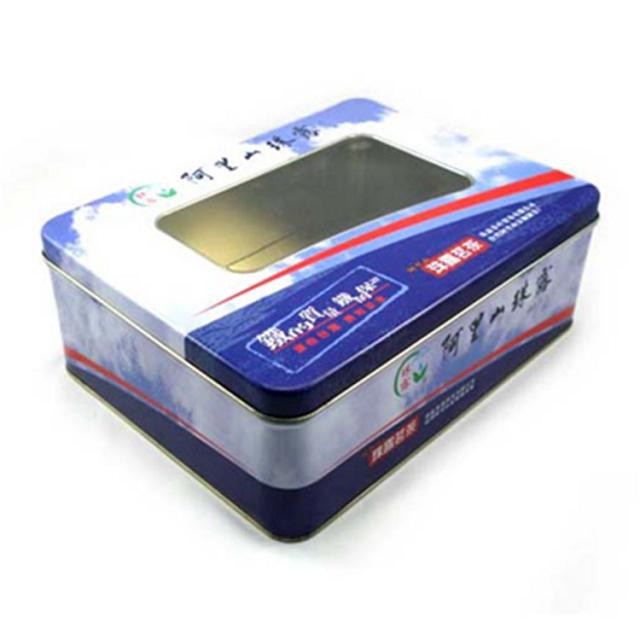 Chocolate Tin Celebrations Chocolate Box With PET Window On Top , Coated With A Fine Layer