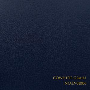 Quality Cowhide Pattern PVC Coated Leatherette Paper Cover Specialty Paper wholesale