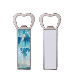 Quality Sublimation Bottle Opener Metal Fridge Magnet wholesale