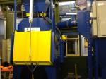 Rubber Tumble Belt Shot Blast Cleaning Equipment For Rust Cleaning