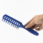 Blue Polymer Mane And Tail Brushes Horses Lightweight For Cleaning Dirt