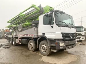 Quality Remanufactured Zoomlion 63m ACTROS 4141 Concrete Pumper Truck wholesale