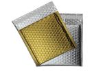 4 Layers Rose Gold Bubble Mailers , 380x330 #B4 Metallic Glamour Mailers