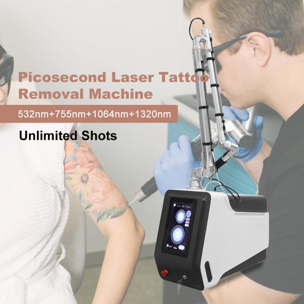 Portable Q Switched Pico Laser Machine 1064nm Tattoo Removal Beauty Device