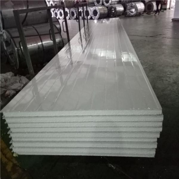 1150-50-476mm greywhite steel sheet eps sandwich panel with protective film both