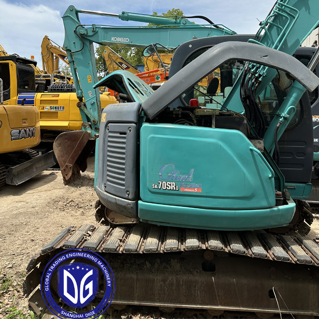 Used Kobelco SK70 7Ton Small Excavator Original From Japan Excellent Function