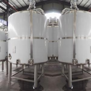 Quality Triangle Legs 8000l Stainless Steel Dairy Tanks Mixing Vessel wholesale