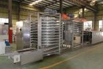 Columns Drums Stainless Steel Belt Spiral Cooling Conveyor for Bread Pizza Bread