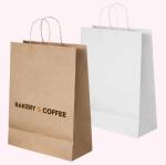 Custom Standard Kraft Packaging Bag Multiple Color Environmental Friendly