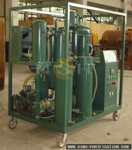 Quality 3000L/H 50kw Dehydration Vacuum Lube Oil Purifier With Double Stage wholesale