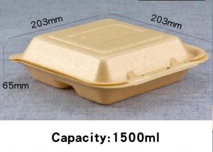 Quality Biodegradable Corn Starch Disposable Foam Food Containers Lunch box Cup wholesale