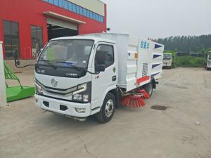 Quality 6m3 Mechanical Sweeper Truck 4x2 Vacuum Road Sweeper Truck wholesale