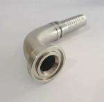 Galvanized Sheet 3000 Psi Hydraulic Flange One Piece Fitting 90 Degree Elbow