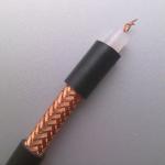 PVC Jacket 50 Ohm Cable, 50 Ohm Cable Tinned Copper Wire Braided RG58 Coaxial