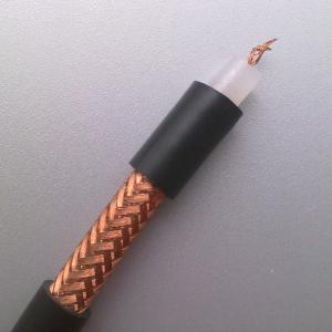 Quality 50 Ohm Cable RG213 Coaxial Cable With PVC Jacket High Voltage Bare Copper Braided Cable wholesale