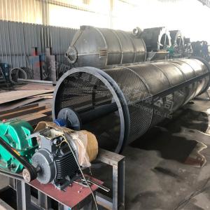 Quality Efficiency Drum Vibrating Screen High Efficiency Sieve Equipment Prevent Contamination wholesale