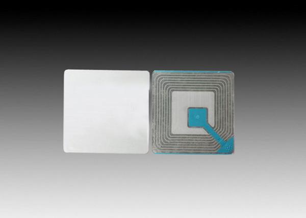 Printable Alarming RF Security Labels Retail Stores , Aluminum Anti Theft Labels